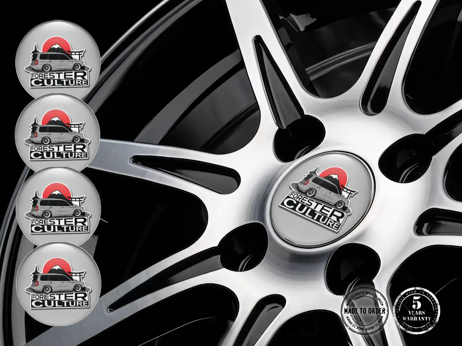 Subaru Adesivo Silicone Premium Stellar Momentum Core
